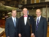 TX Rangers Sr. Vice Pres and KC Royals World Series Champion Jim Sundberg and Gen Mgr Tom Grieve at the Frontiers of Flight Museum